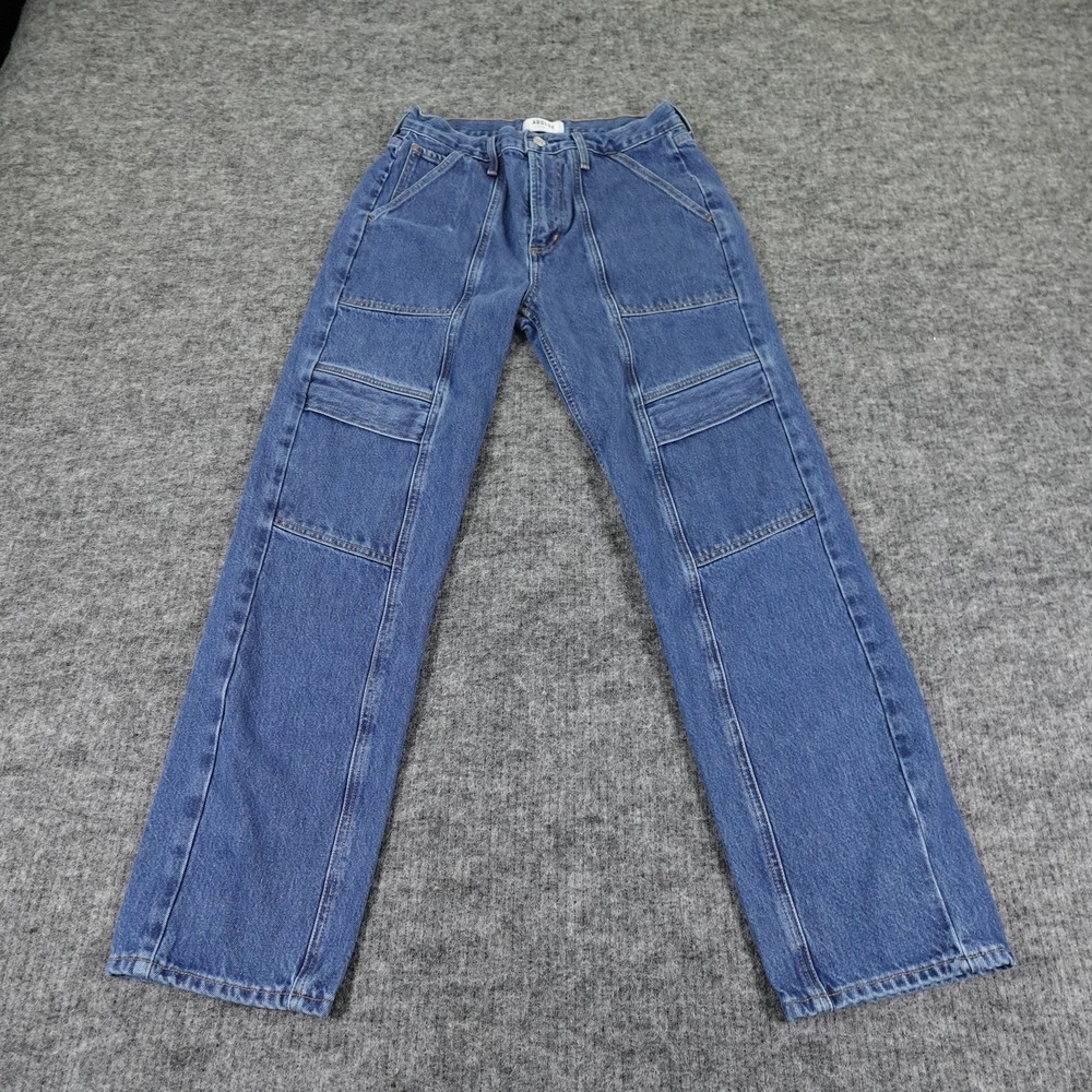 AGOLDE Jeans Womens 26 Straight‎ Leg Cargo Cooper Utility Pants Organic Cotton
